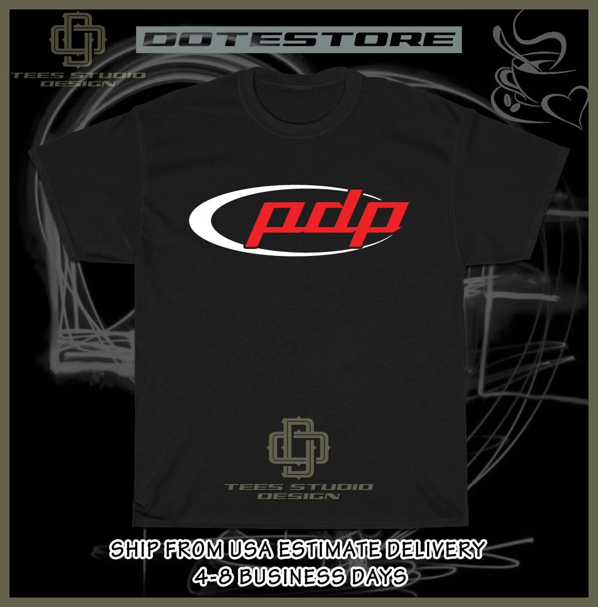 New PDP Pacific Drums & Percussion Logo Men s T-Shirt American Dotees Tee Shirt S
