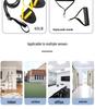 Elastic Multifunctional Resistance Band for Arm Training and Freestyle Sculling with Hand Paddles