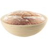 Rattan Basket for Proving and Shaping Bread Dough for a Loaf 1.5 Kg