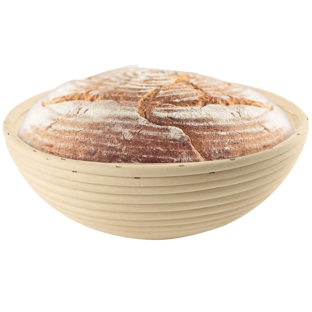 Rattan Basket for Proving and Shaping Bread Dough for a Loaf 1.5 Kg