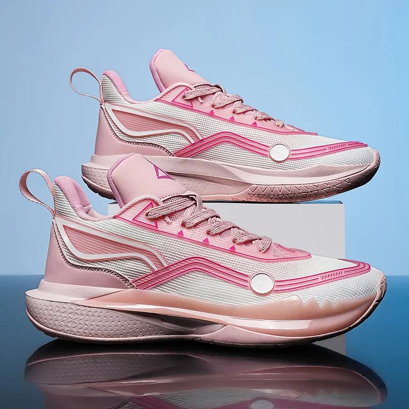Fashion Men's Basketball Shoes Student Non-Slip Male Sports Athletic Original Outdoor Breathable Sneakers Field Training Basket Shoes