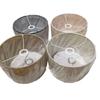 Imitation Rattan Weave Lamp Shade Handwoven Lampshade Chandelier Table Clip Drum Ceiling Lamps Floor Bedside Decor Light Cover