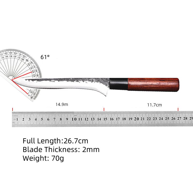 Küchenmesser aus Edelstahl, Skulpturenmesser, Filetmesser, Ausbeinmesser, Gemüseschneider