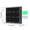 Baseball Stand Holder Softball Stand Golf Balls Tennis Stand Acrylic Display Stand Balls Spheres Baseball Display Base