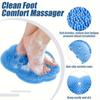 Gentle Brush Foot Relaxer: Alleviate Foot Tiredness, Boost Blood Flow - Anti-slip Suction Cups - Convenient for Hanging and Drying