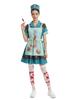 Halloweenský kostým zombie sestřičky Strašidelný tmavý zakrvácený kostým sestřičky Cosplay Dva volitelné kostýmy pro párty s thrillerovou tématikou Role-playing kostým