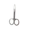 2.0 All-Purpose Stainless Steel Scissors: Edge Trimming, Eyebrow Shaping, Nose Hair, Eyelash & Beauty Use