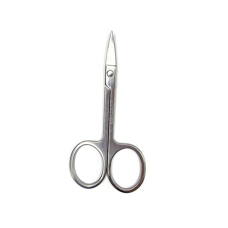 2.0 All-Purpose Stainless Steel Scissors: Edge Trimming, Eyebrow Shaping, Nose Hair, Eyelash & Beauty Use