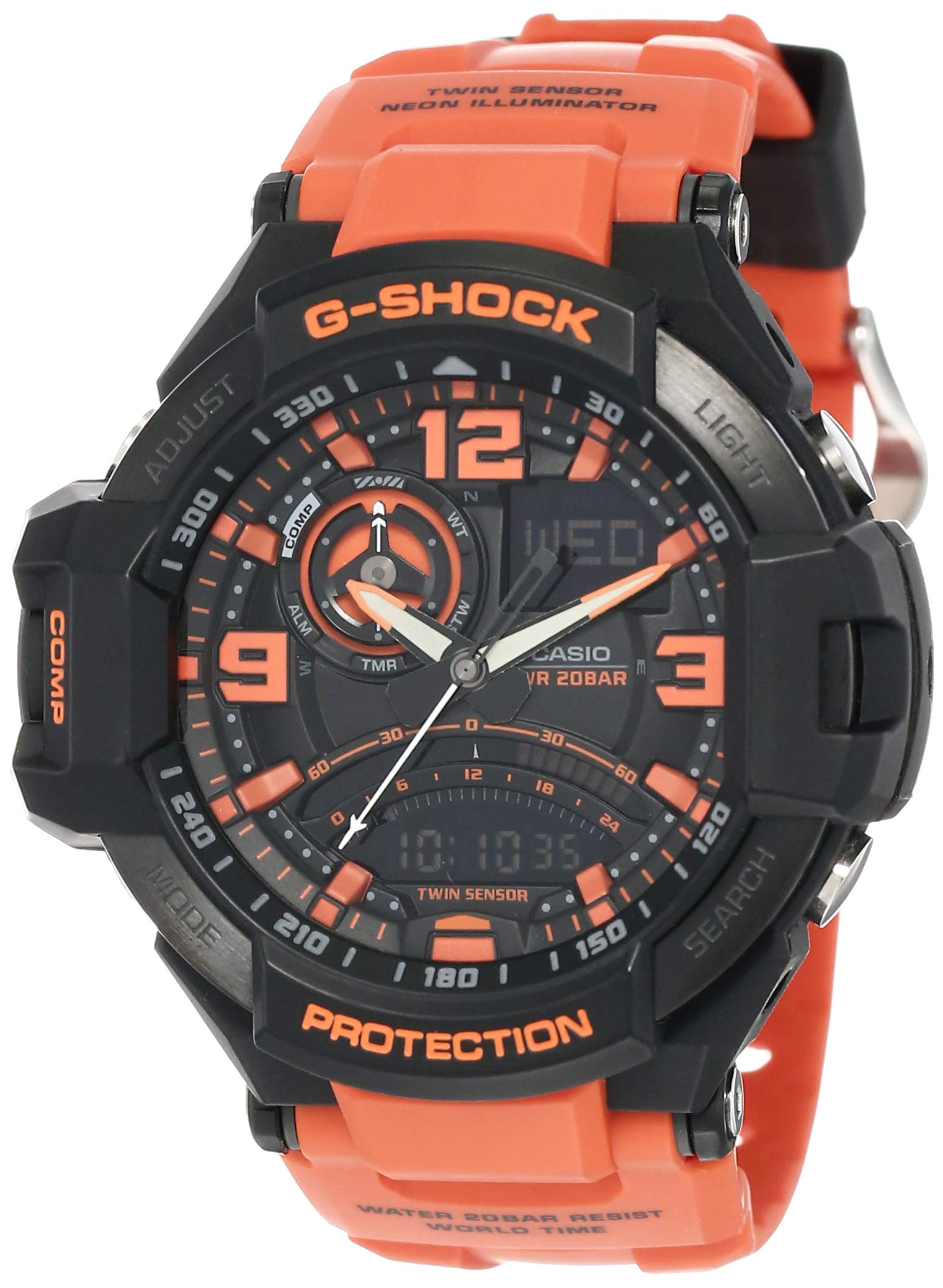 

[Casio] Часы CASIO G-SHOCK GRAVITYMASTER G-Shock Двойной датчик GA-1000-4A Мужские [Реимпортированные]