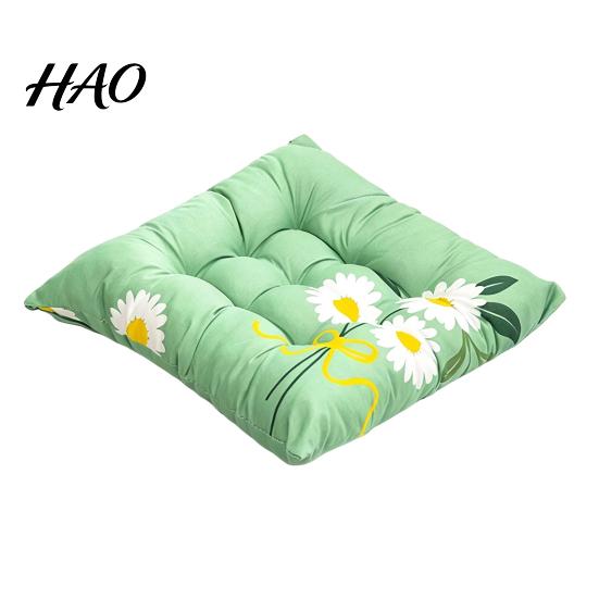 Comfortable Cushion for Tatami Mats Square Chair with Ties, Ultra Soft Seat Pad, Animal Flower Pads Kitchen Chairs Pattern, 15.75" X Dining