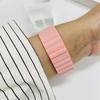 Magnetic loop strap For Apple watch ultra 3 band 44mm 40mm 45mm 41mm 42 49mm 46mm Silicone Bracelet iWatch series se 7 8 9 2 10