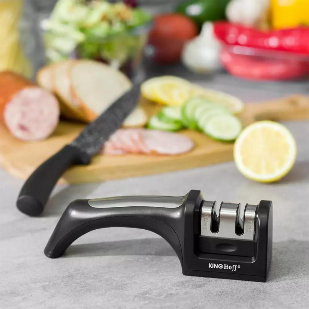KINGHOFF KH-3420 TWO-STAGE KNIFE SHARPENER