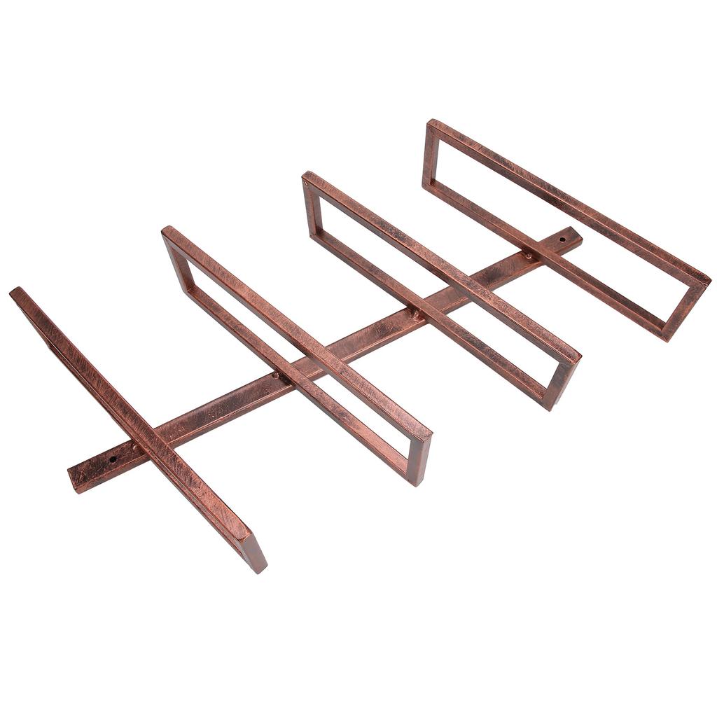 Rustic Wall Mounted Wine Rack Wine Bottle Holder Shelf for Household Dining Room Cabinet