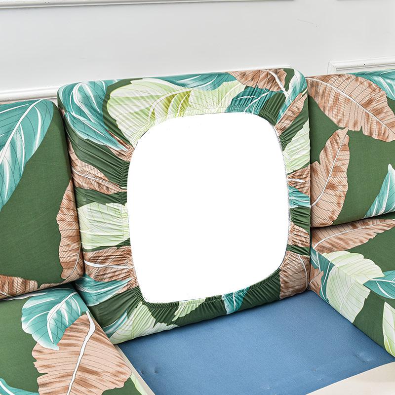 Newest Floral Sofa Seat Cushion Cover Non-Slip Chair Cover Stretch Sofa Cover For Living Room Replacement For Individual Cushion