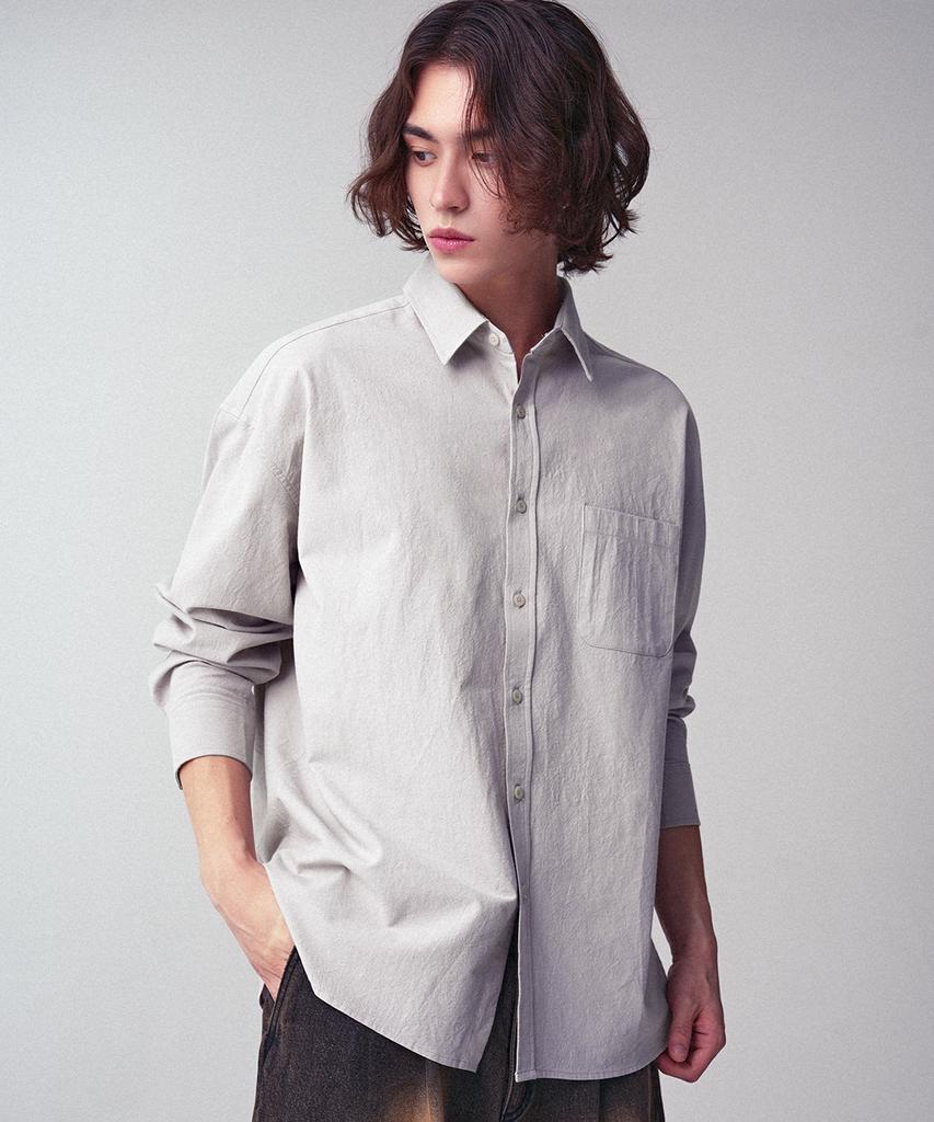 AVANDRESS Overfit Plain Shirt_10Colors (A Type)