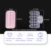 1pcs Self Grip Hair Rollers Heatless Hair Curlers No Heat Hair Bangs Volume Self-adhesive Hook & Loop DIY Styling Tools