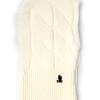 Universal chemistry Wool Twist Ivory Open Balaclava Balaclava