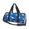 Cartoon Sharks Print Travel Duffel Bag Lightweight Sport Gym Yoga Bag Portable Waterproof Luggage Bags Gift for Women Men