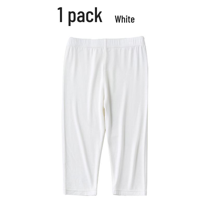 

Girls Summer Modal Skirt Leggings - Lightweight Princess Pants for Middle & Big Kids 160cm