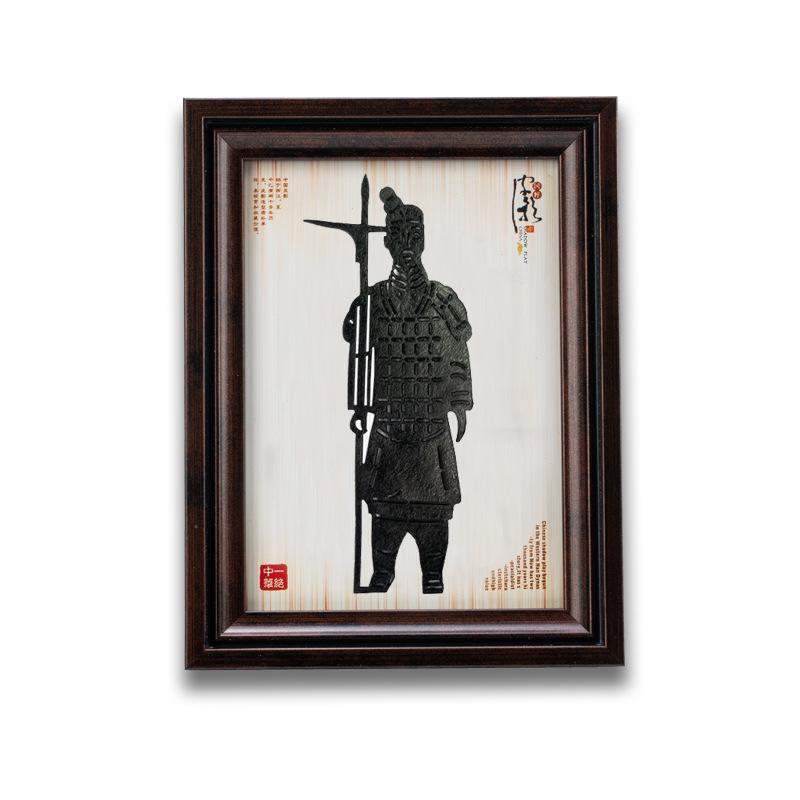Xi'an Shadow Puppet Wooden Photo Frame Souvenir 