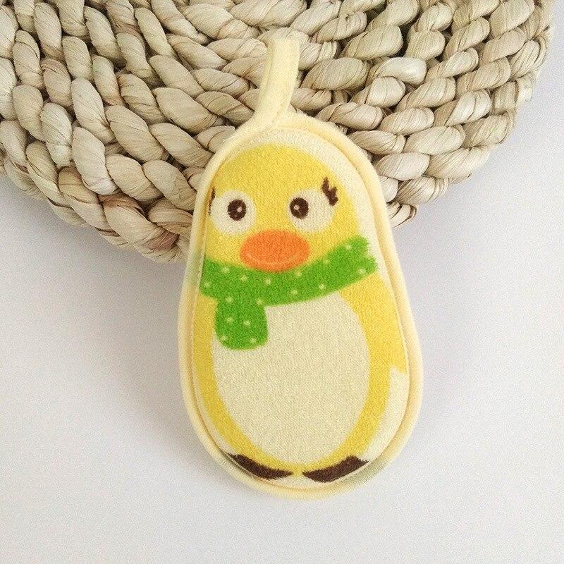 Kids Bath Brushes Shower Soft Infant Sponge Cotton Rubbing Body Wash Children Rub Baby Sponge Towel