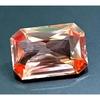 Fabulous Padparadscha Sapphire Natural Emerald Cut 10-12 Ct Certified Gemstone