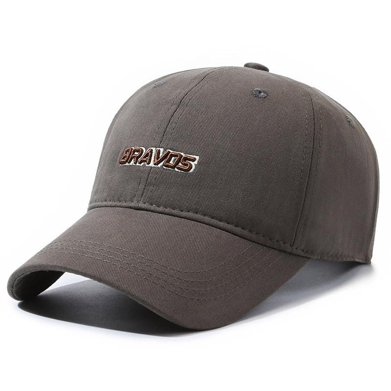 Embroidery Bravos Letter Baseball Caps Womens Sun Protection Sports Outdoor