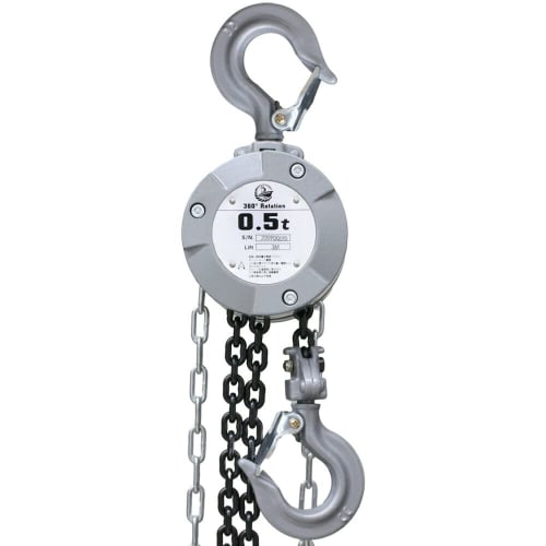 Best Answer Chain Block, 360-Degree Chain Hoist, VX, 1 Unit, 3m Chain, Swivel Pull, Roller, Tensioner, Pulley, Mini Hoist, Hand Chain, Scaffolding, Co