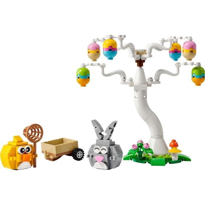 Jouet - LEGO - 40808 - Lapin de Pâques - Set de jeu - 2 animaux - Multicolore