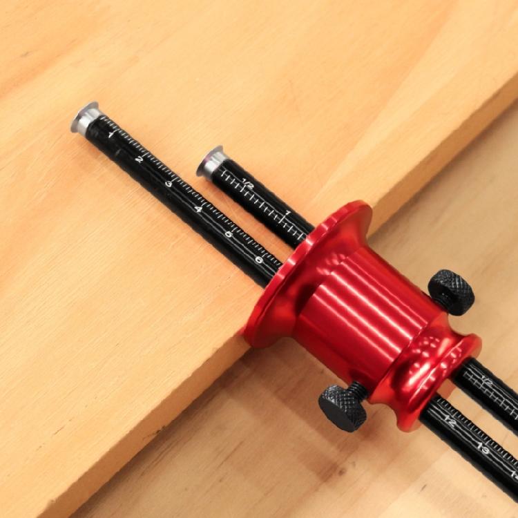 Heavy dutys Metal Marking Scriber Gauges For Woodworkers Double Imperials Metric Measurement System NonSlip Handle