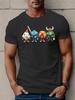 Unisex Loose Tshirt Summer Top Trendy and Fashionable Comfortable Versatile Retro and Simple  Pure Cotton Soft and Comfortable