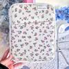 11/13 inch Laptop Sleeve Case Broken Flowers Shockproof Notebook Cover Ultra Thin Large Capacity Tablet Protective Pouch