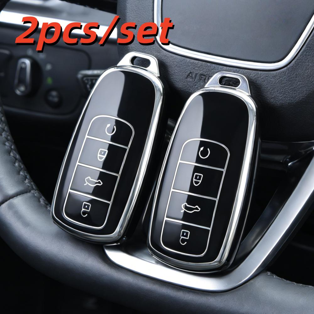 

2 шт. Чехлы для корпуса автомобильного ключа для Chery Tiggo 8 Pro Tiggo 8plus Новый 5 plus 7pro Chery Tiggo 7 Pro Max Omoda 5 C5
