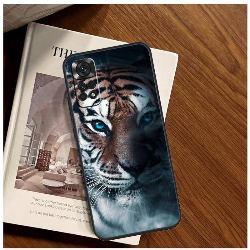 Tigergesicht Hülle Für Xiaomi Redmi Note 13 9 10 11 12 14 15 Pro Plus Abdeckung Für Redmi 15 C 12C 13C 14C 10C