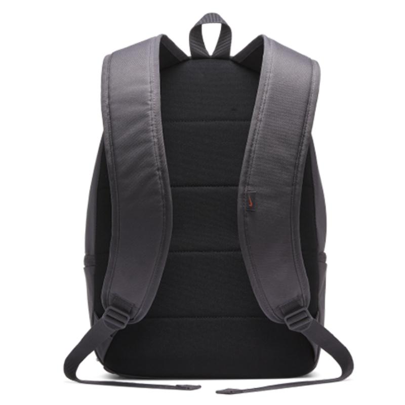 Nike Heritage Polyester Backpack Regular Unisex Lightning Gray & Light Purple Lightweight Casual BA4990-082