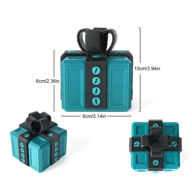 Middle Finger Prank Gift Box, DIY Surprise Pop-Up Toy with Screws, Annoying Present for Adults, Viral Tiktok Gag Gift for Friend