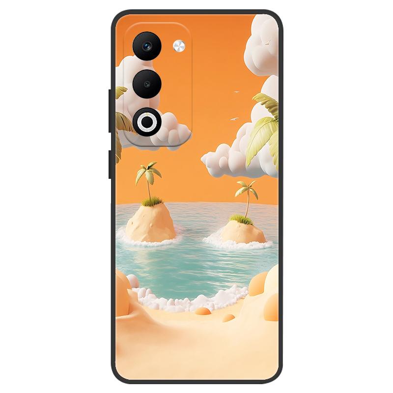 For OPPO A5 4G 5G Frosted Hard Shell Shockproof And Wear-resistant Exquisite Lightweight Summer Scenery Fashion Advanced Case