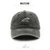 Men's Washed Embroidered Baseball Cap, Outdoor Women's Sun Hat, Sun Visor