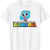 The Amazing World of Gumball Colorful Show Logo Cartoon T-Shirt