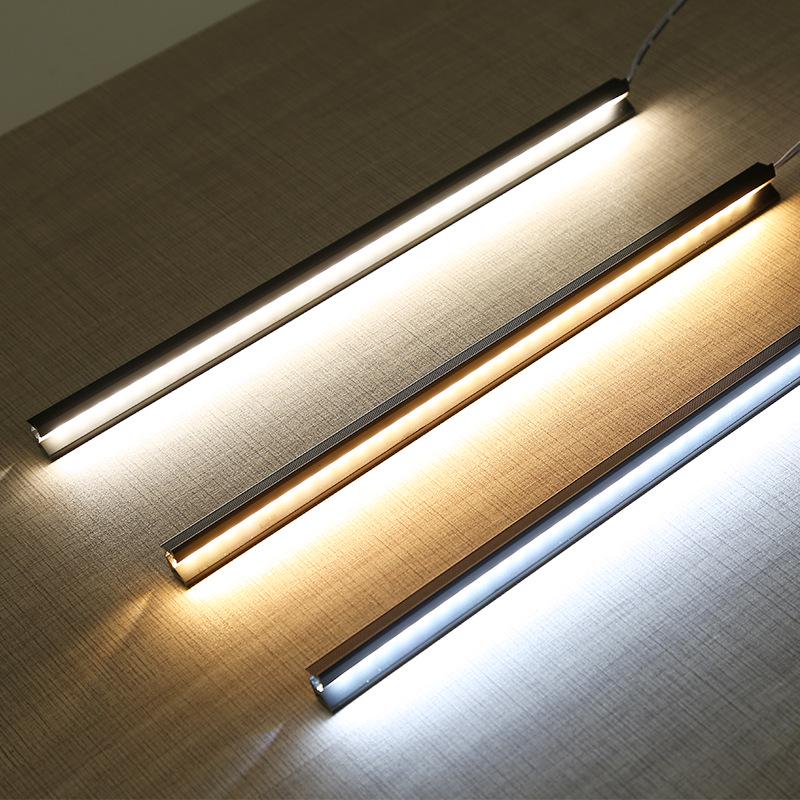 45-Degree Side-Emitting LED Cabinet Light Strip for Wardrobes, Wine Cabinets, Shoe Cabinets, and Display Cabinets