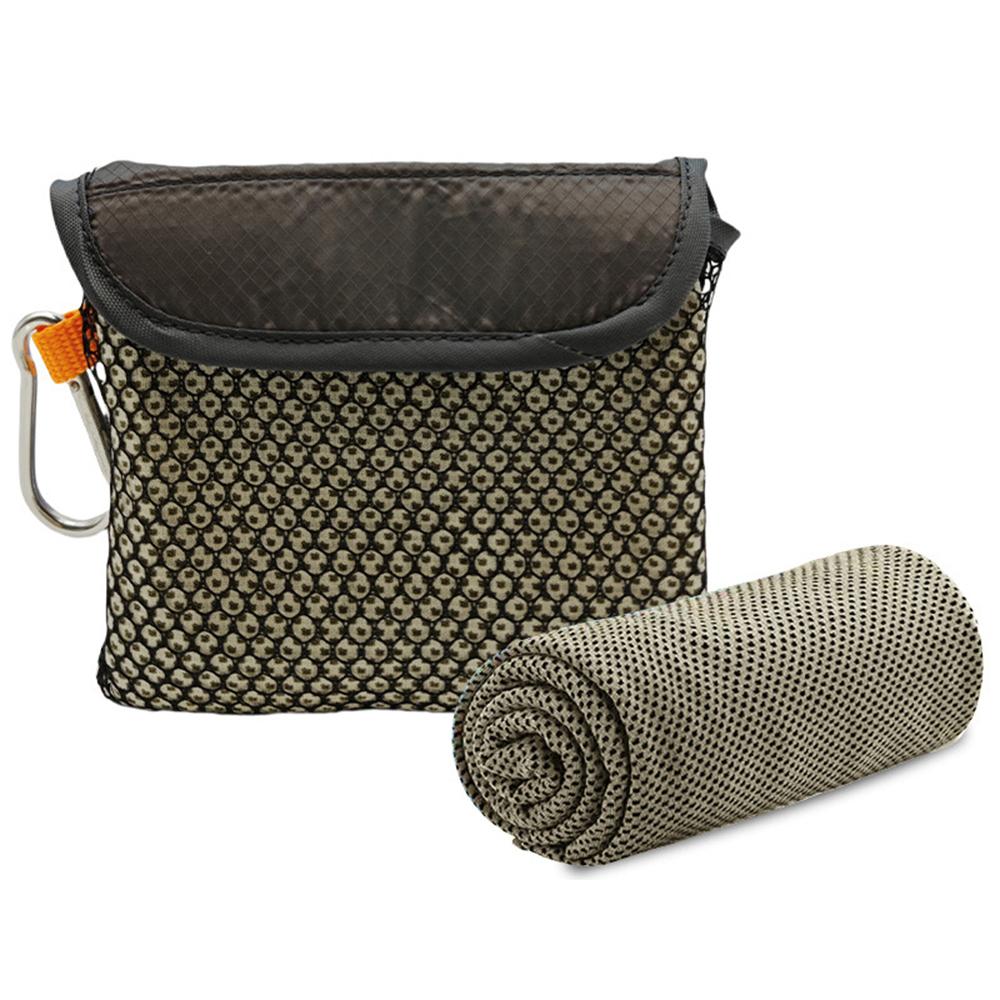 

WDLGMJ-18 30X90cm Unltra Soft Outdoor Sport & Workout Cooling Towel Breathable Quick Dry Towel for Marathon Running Hiking Fitness Yoga Grey