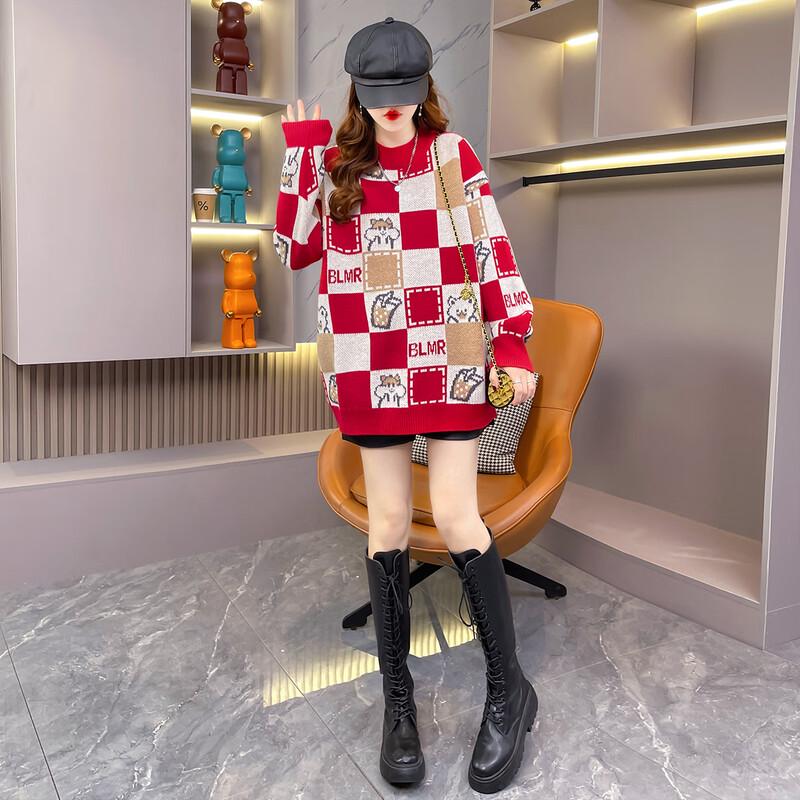 IMAGINEX Women's Urban Casual Long Sleeve Sweater