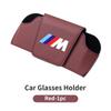 New Car Glasses Box Visor Sunglasses Holder Storage Clip Accessories For BMW 1 3 5 Series X1 X4 X5 X7 G20 G38 F20 F39 F48 E