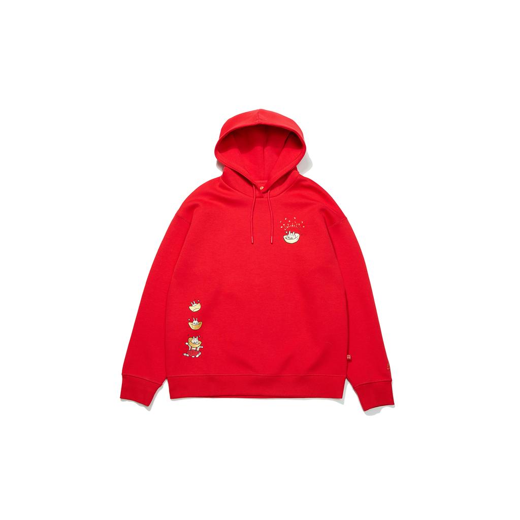 Li Ning Sports Life Collection Sweatshirt Women's Vermilion AWDT056-1
