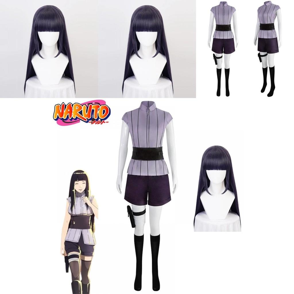 Naruto Hyuga Hinata Cosplay Kostüm Halloween Outfit Karneval Set Geschenk