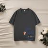 Heavyweight 220g Children's Combed Cotton Cartoon T-Shirt - Short Sleeve, Casual Trendy Top for Boys and Girls