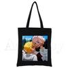 Tokyo Revengers Hanagaki Takemichi Ken Ryuguji Haori Kimono Women Shopping Canvas Bag Tote Eco Harajuku Shopper Shoulder Bags