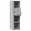 Highboard Gray Sonoma 30 x 42.5 x 124 cm Particleboard