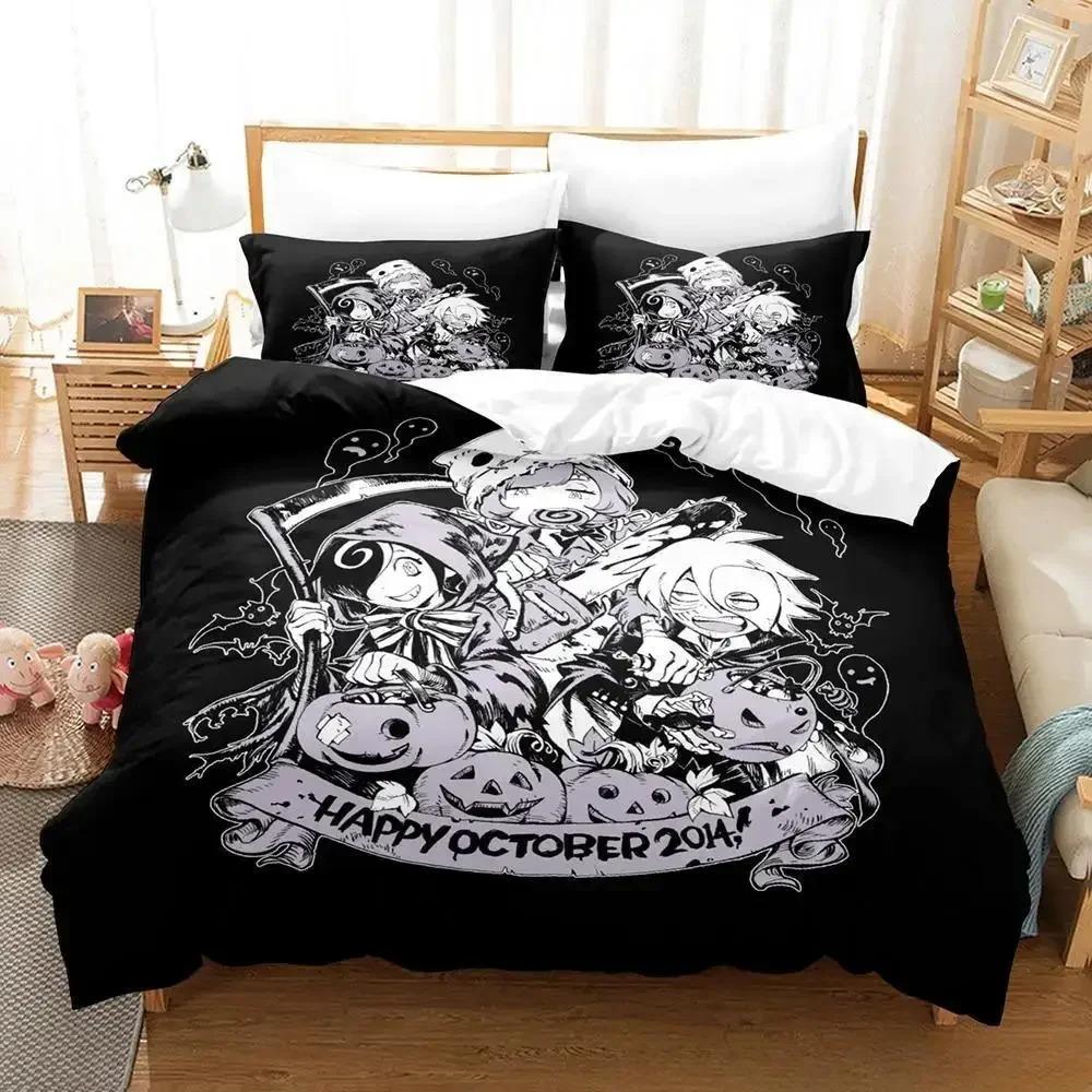 New Devil's Candy Bedding Set Single Twin Full Queen King Size Bed Set Adult Kid Bedroom Duvet Cover Sets 3D Anime Bed Sheet Set