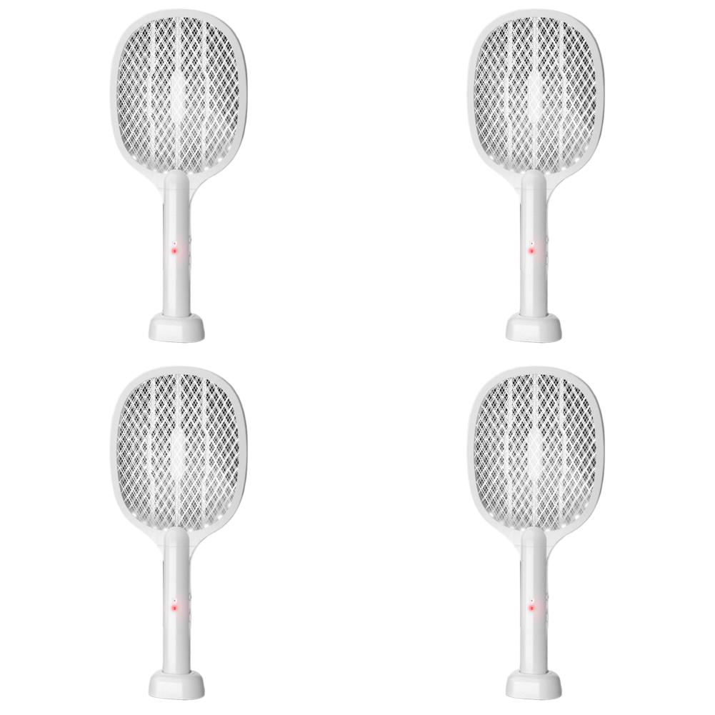 

T0# 2 in 1 Bug Zapper Racket Safe Mosquito Swatter Fly Killer and Mosquito Trap